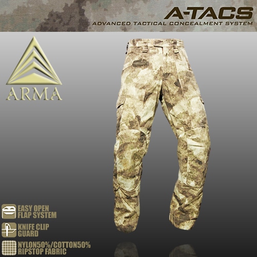 個人装備 ARMA TACTICAL DIMENSION JACKET/PANTS MC ARMA タクティカル ディメンション ジャケット/A-TACS AU <br>【アルマ