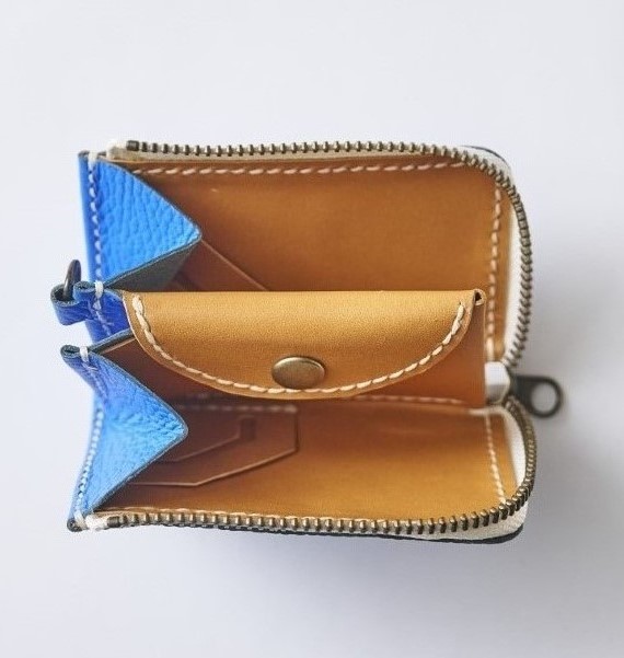 ミニL字財布-本革 ハンドメイド- | ミニL字財布 | Repleather