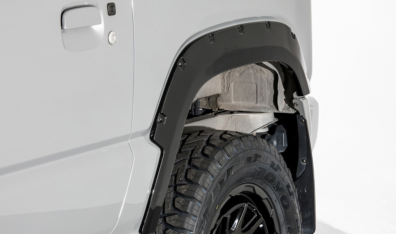 オーバーフェンダーKIT JIMNY JB64W｜エアロパーツ、ボディキット、LED
