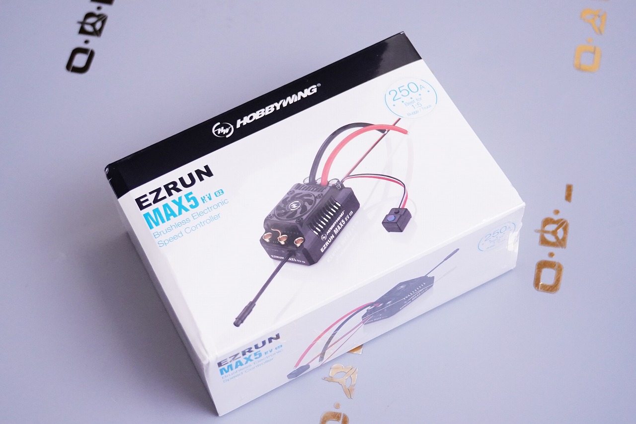 在庫即納 HOBBYWING ホビーウイング EZRUN MAX5 ESC HV G2 system 250A