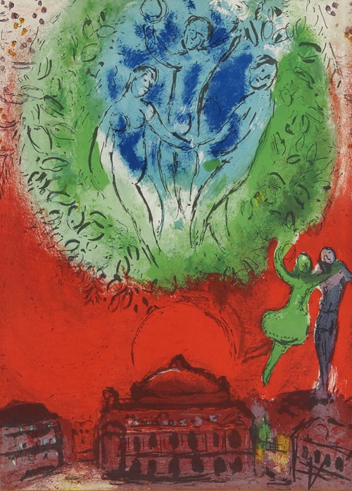 マルク・シャガール 「オペラ座」 | | アトリエ・ブランカ