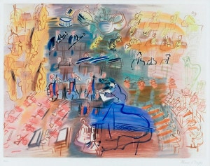 ラウル・デュフィ 「リベラシオンのメニュー」 | | アトリエ・ブランカ