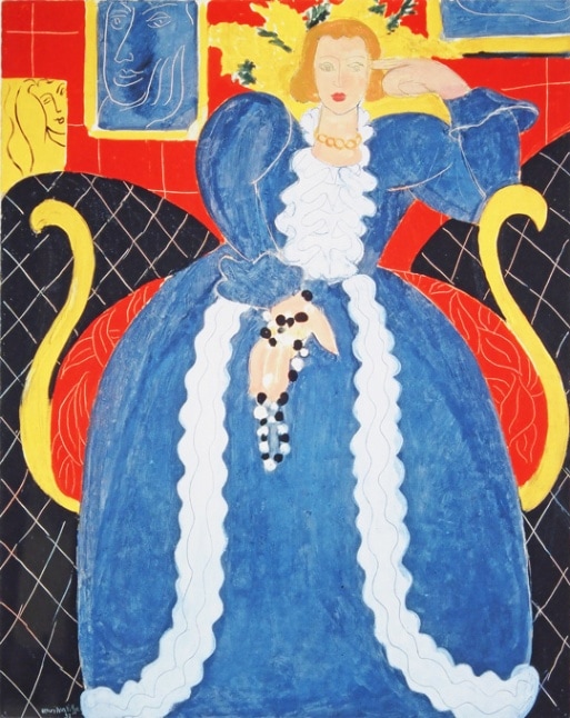 アンリ・マティス 「青いドレスの女」 | | アトリエ・ブランカ