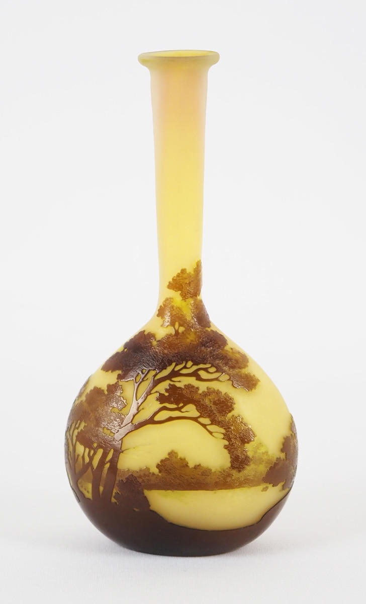 エミール・ガレ 「湖水風景文花瓶」 | | アトリエ・ブランカ