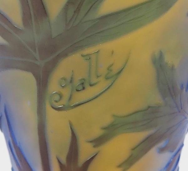 エミール・ガレ 「花文花瓶」 | | アトリエ・ブランカ