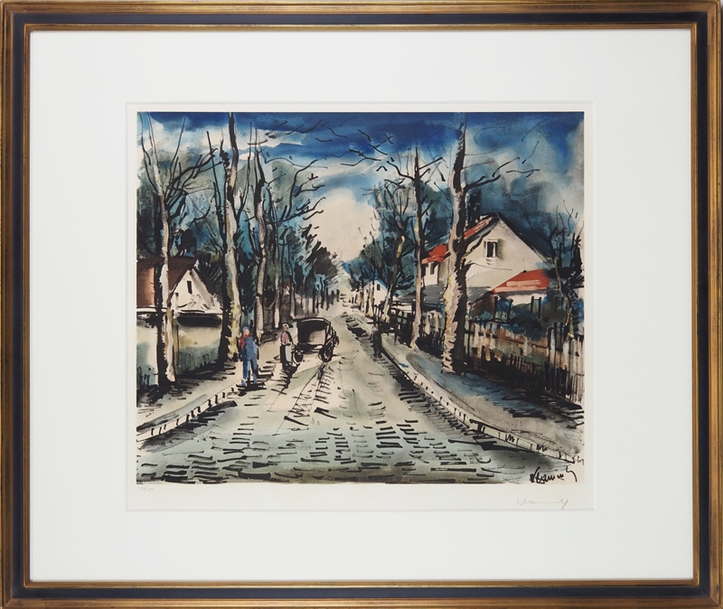 モーリス・ド・ヴラマンク 「雷雨の後」（スピッツァー版