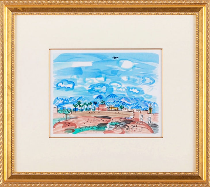 ラウル・デュフィ 「モロッコにて」 | | アトリエ・ブランカ