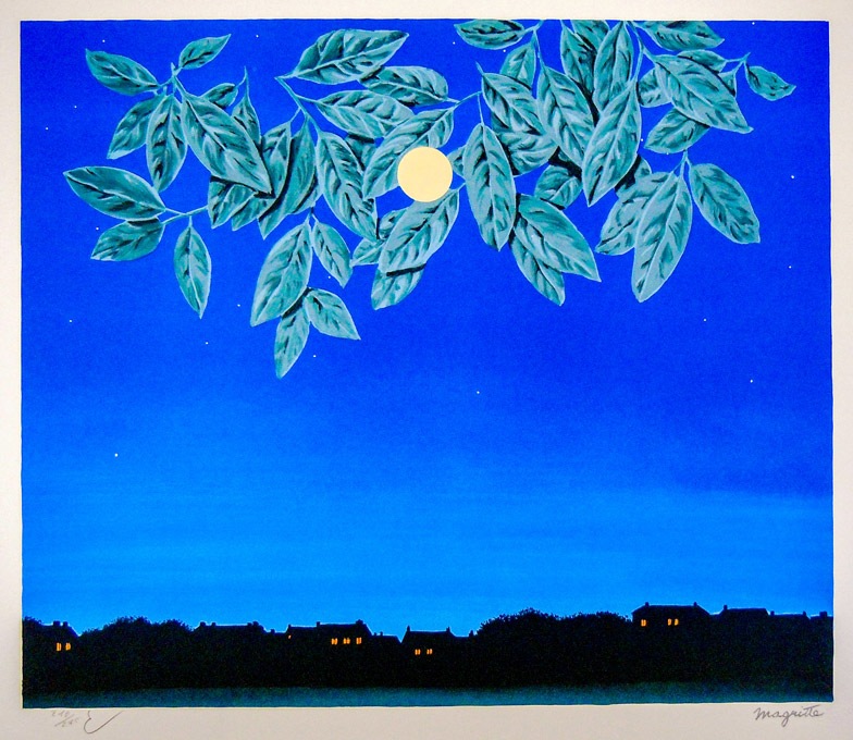 ルネ・マグリット 「白いページ (1967)」 | | アトリエ・ブランカ