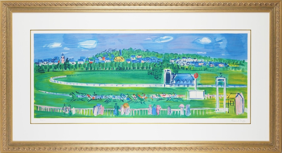 ラウル・デュフィ 「ドーヴィルの競馬場」 | | アトリエ・ブランカ