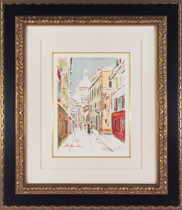 モーリス・ユトリロ 「サン・リュスティック通り」 | | アトリエ・ブランカ