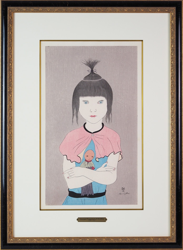 藤田嗣治 「人形を抱く少女」 | | アトリエ・ブランカ