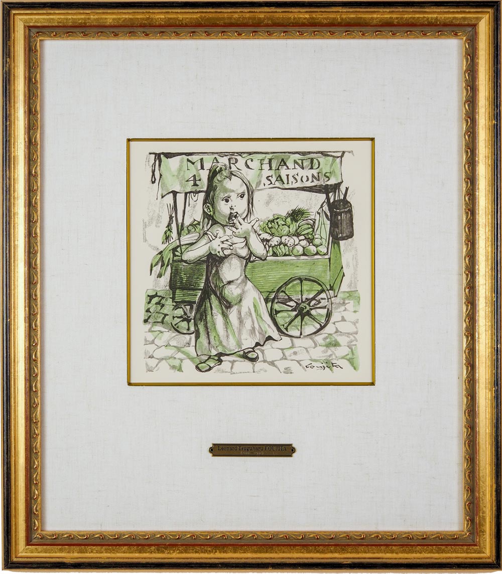 藤田嗣治 「野菜売り」 | | アトリエ・ブランカ