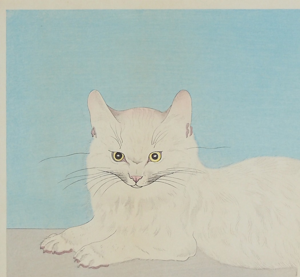 藤田嗣治 「猫（白い）」 | | アトリエ・ブランカ