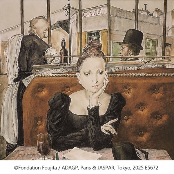 藤田嗣治「カフェにて」＜額＞｜エンディショップ【公式通販】