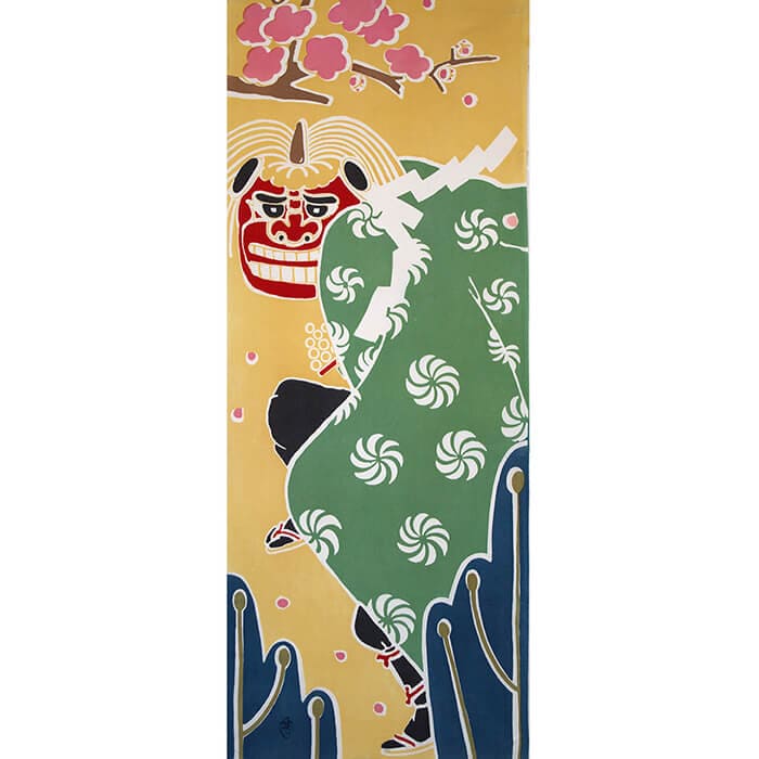 手ぬぐい「獅子舞」｜麻布十番麻の葉オンラインショップ
