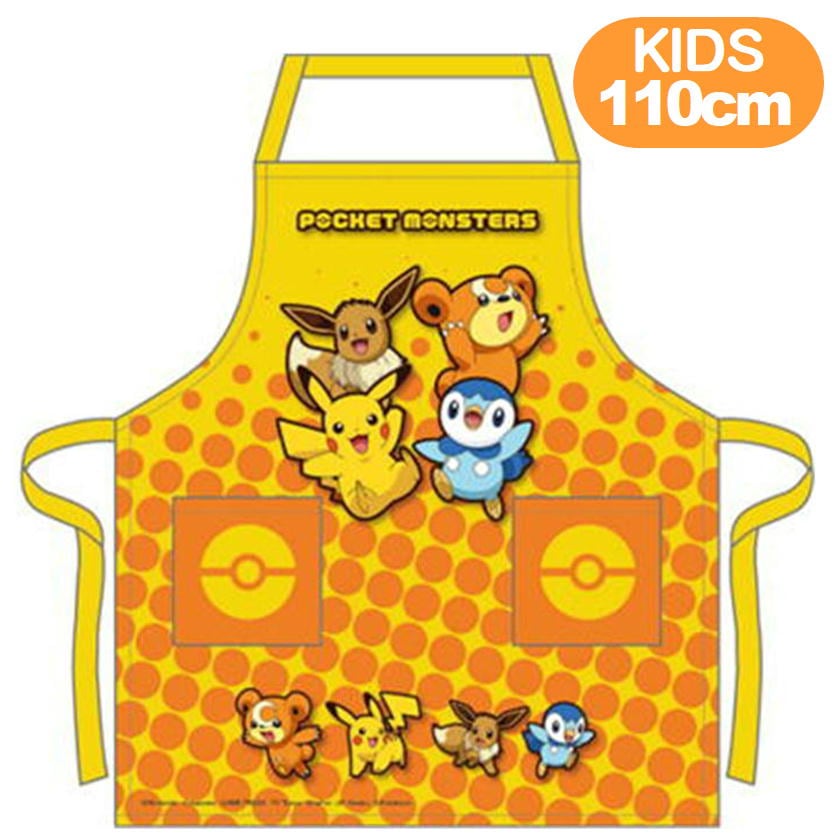 エプロン ポケットモンスター キッズエプロン ポケモン キャラクター