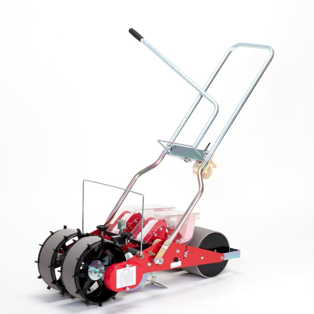 シロクマ ごんべえ HS-801型 薬剤散布装置付き 手押しタイプ播種機