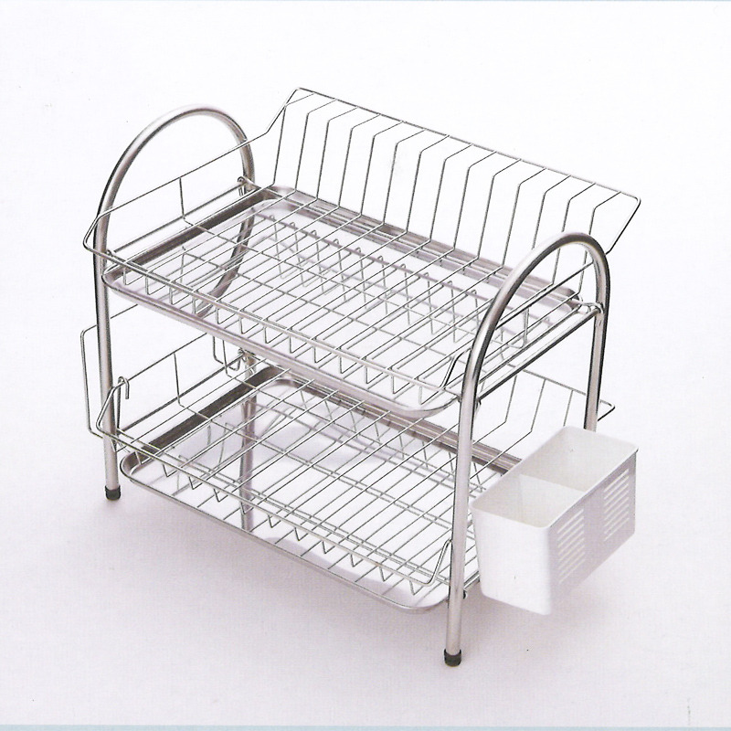 メーカー欠品中 次回4月中旬入荷予定です ステンレス水切りラック 2段