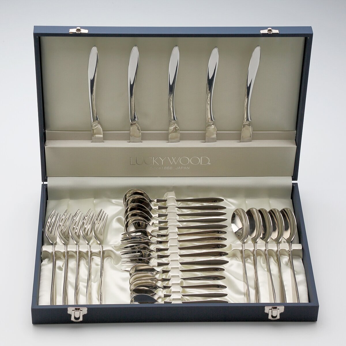送料無料】ラッキーウッド カトラリーセット フレンチアクセント