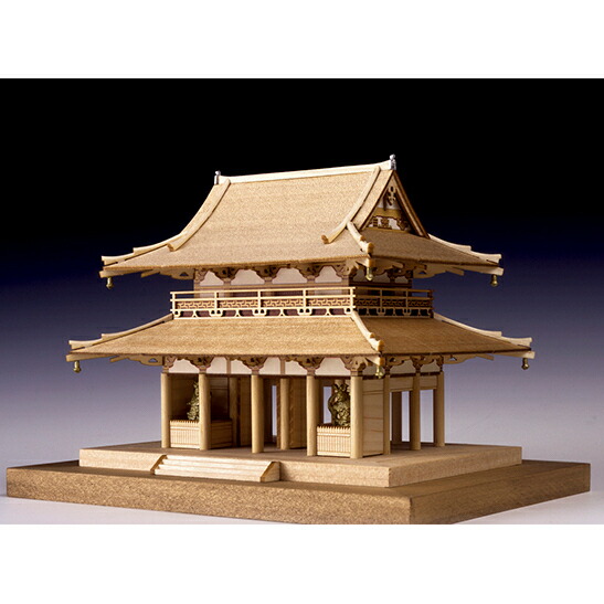 送料無料】ウッディジョー 木製建築模型 1/50 浅草寺 雷門 | アート