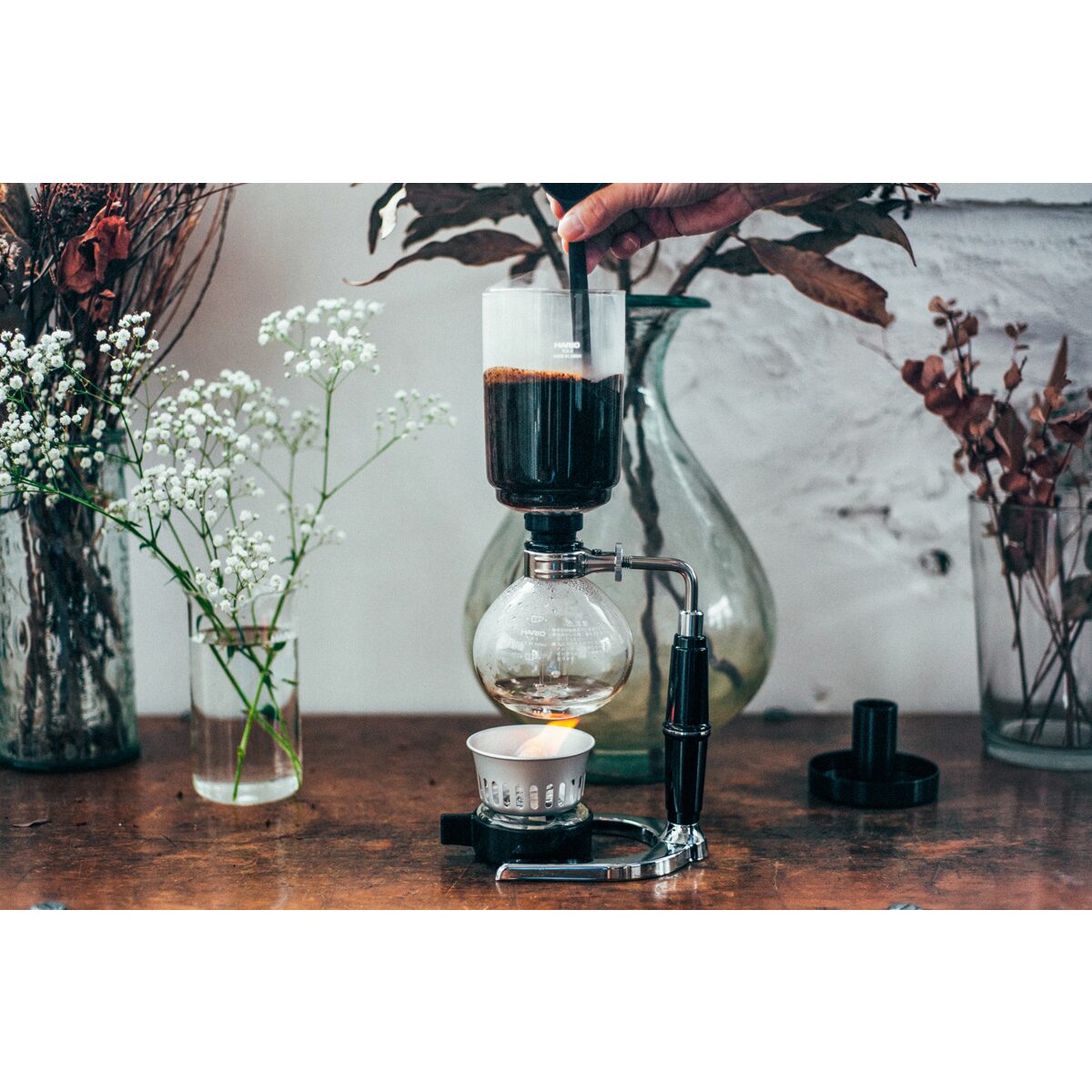 送料無料】HARIO ハリオ コーヒーサイフォン テクニカ 5人用 5杯用