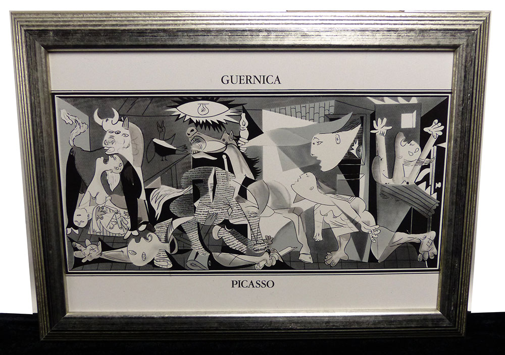 希少】スペイン製 Picasso / パブロ・ピカソ「ゲルニカ」 陶板画