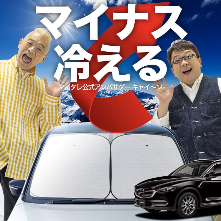 次世代のサンシェード】 マツダ CX-8 KG2P KG5P 型 ワイヤーシェード