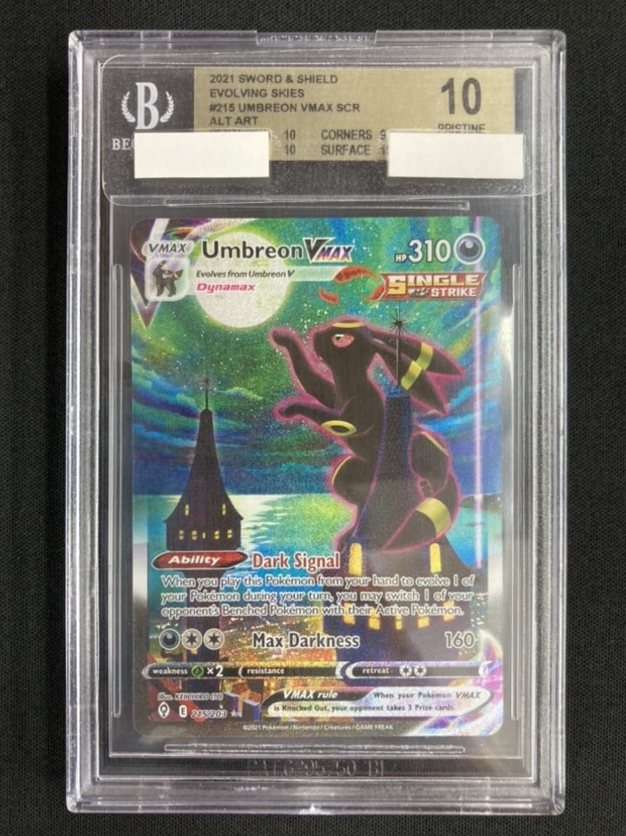 UmbreanVMAX/ブラッキーVMAX《英語/BGS10》[☆](215/203) | ポケモン