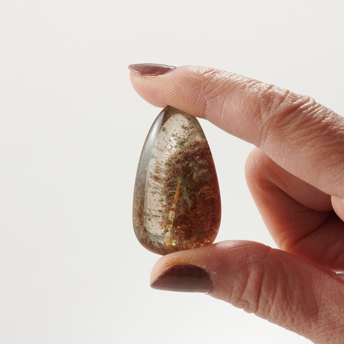 ガーデンクォーツ カボション【天然石/在庫限り/1点もの/ハンドメイド