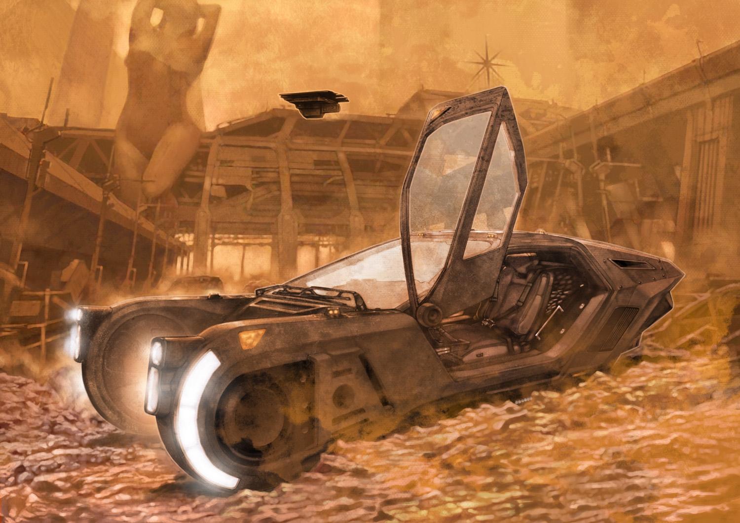 プラスチックモデル｜K's Spinner｜ブレードランナー2049