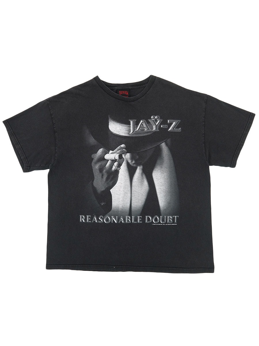 00's DEATH ROW RECORDS JAY-Z ''REASONABLE DOUBT'' プリントTシャツ