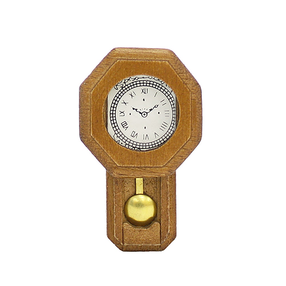 柱時計 | ミニチュアパーツ | ビリーの手作りドールハウスキットと