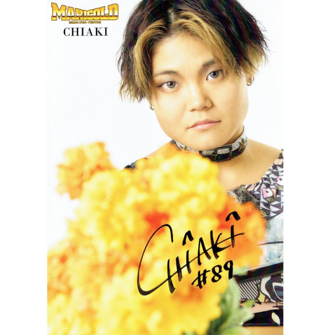 CHIAKI #89 マリーゴールド ポートレート 直筆サイン入り | ポート