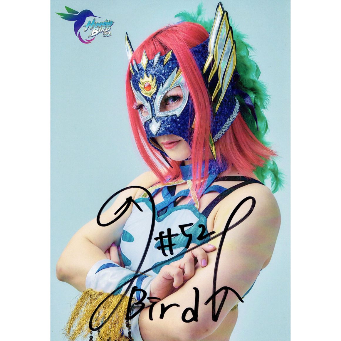 ハミングバード #52 マリーゴールド ポートレート 直筆サイン入り