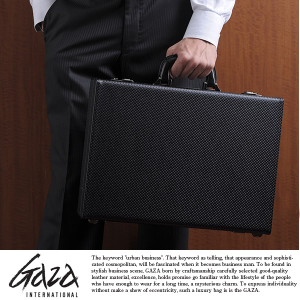 青木鞄 アタッシュケース B4 ビジネス おしゃれ 軽量 黒 GAZA | バッグ