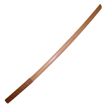 赤樫 特製柄巻木刀 大刀