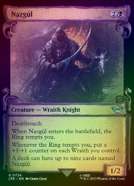 銀幕 FOIL】【英】ナズグル/Nazgul[No.724][黒U]【LTR】[ホリデー