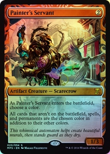 絵描きの召使い英語MPS全面光沢1枚