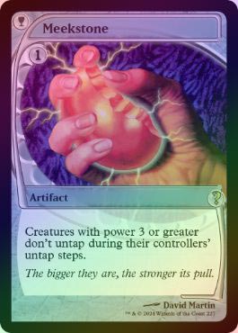FOIL】【英】弱者の石/Meekstone[無色R]【MB2】[未来予知 枠] | モダン