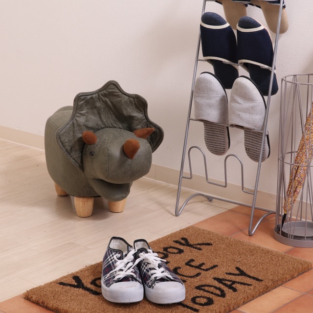 アニマルスツール キュートサイズ ダイナソー グリーン | 家具,椅子