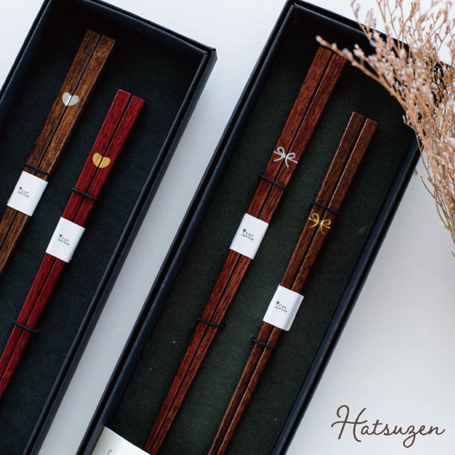 夫婦箸BOXセット 初膳 はつぜん | ストアおすすめ商品 | 雑貨と食器