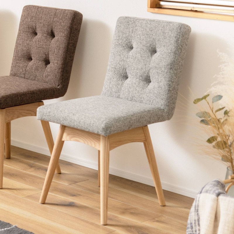 回転式 ダイニングチェア 四角｜ベッド・マットレス・インテリア家具