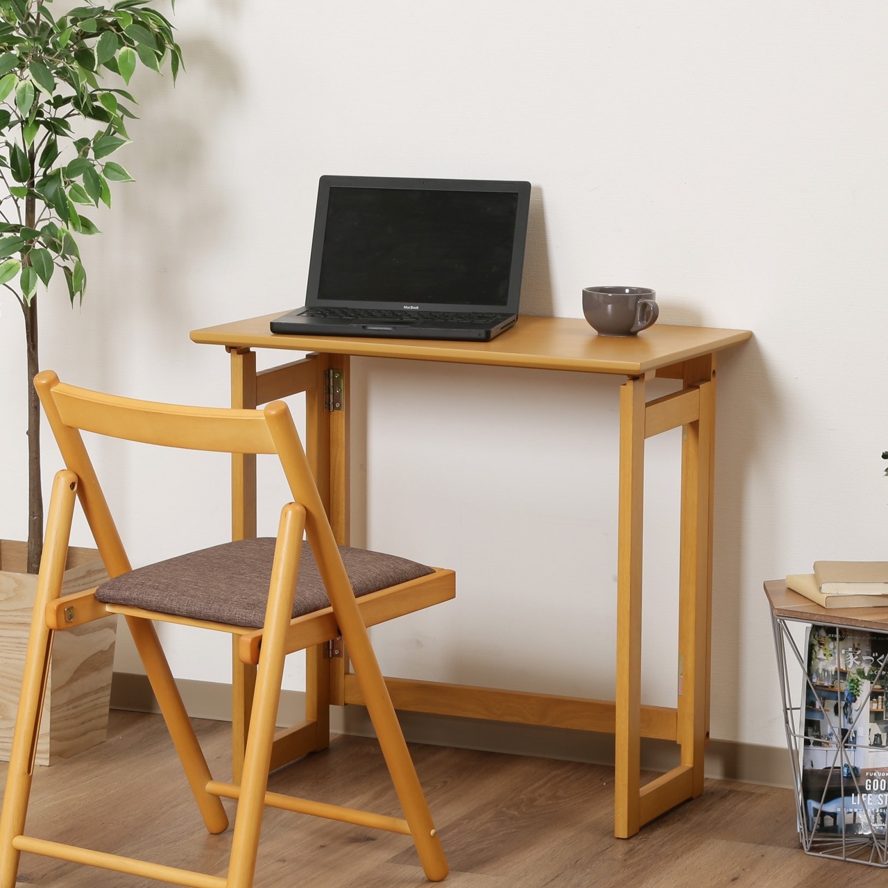 テーブル】フォールディングテーブル ミラン｜ベッド・マットレス
