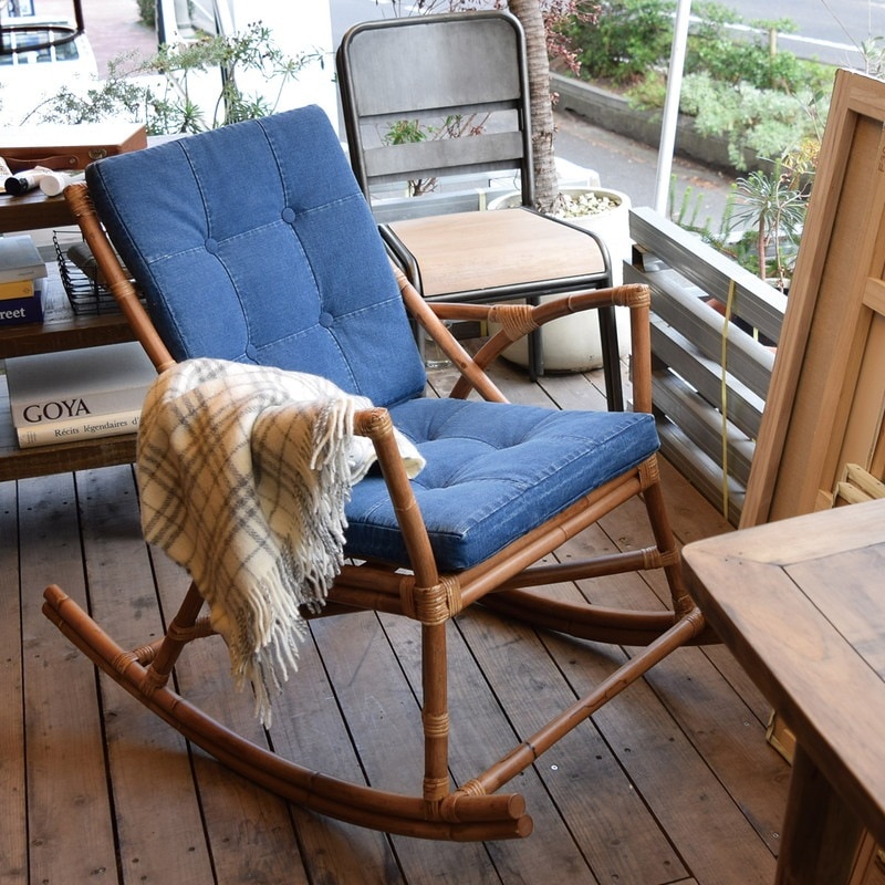 ラタン ロッキングチェア｜ベッド・マットレス・インテリア家具通販