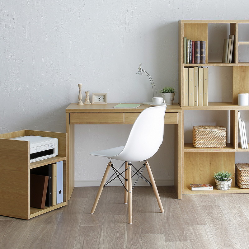 デスクチェアセット 2点セット/トンド【toNdo】平机 + シェルチェア