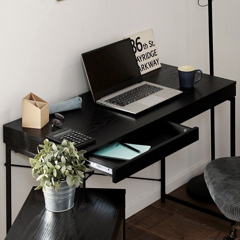 デスク】引出し付 100×45×73cm｜ベッド・マットレス・インテリア家具