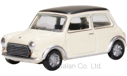 1/76 ミニ クーパー ホワイト ブラック 白 黒 Mini Cooper S MKII