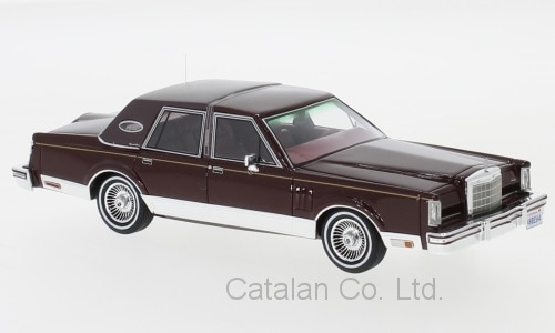 1/43 リンカーン コンチネンタル ダーク レッド Lincoln Continental