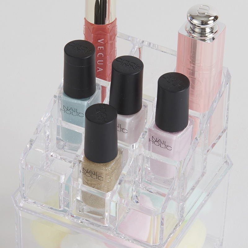 コスメオーガナイザー2段 | ホームアクセサリー,コスメティック