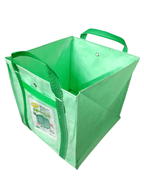自立式グリーンバッグ 140L 570×530×550mm | 現場用品,土のう・袋類